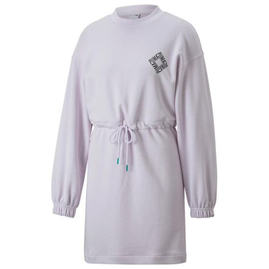 Puma Γυναικείο φόρεμα Sportswear Crew Neck Dress Puma Γυναικείο φόρεμα Sportswear Crew Neck Dress